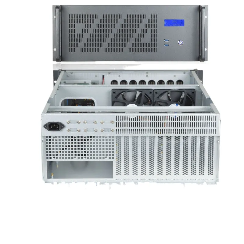 Server Gpu Chassis 4U - Rangka Rak 4U dengan 12 Slot,